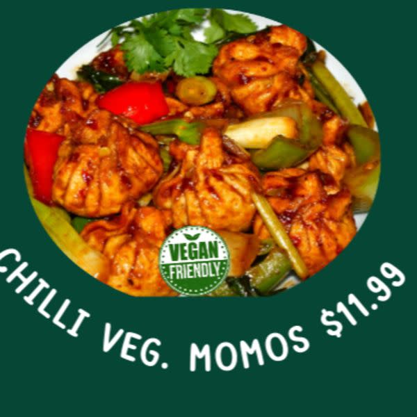 Chilli Veg. Momos