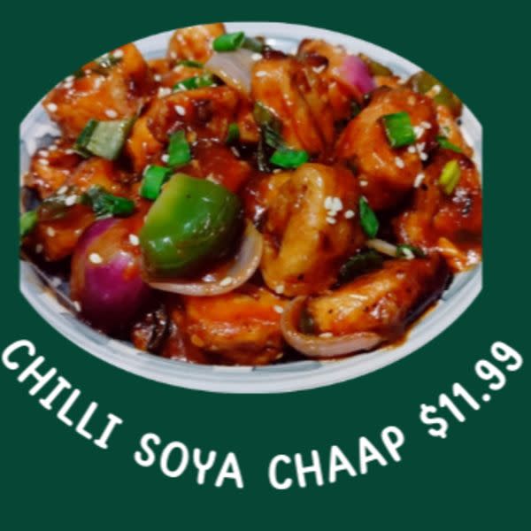 Chilli Soya Chaap