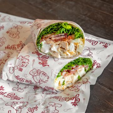 Chicken Ranch Wrap w/ Fries