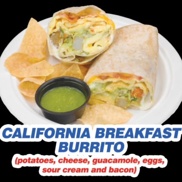 Cali Breakfast Burrito