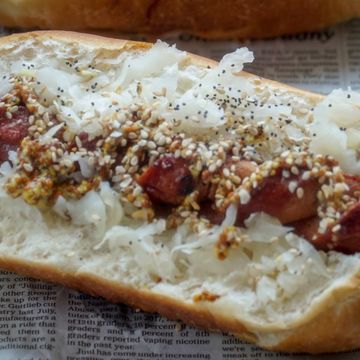 Dog House slaw dogs