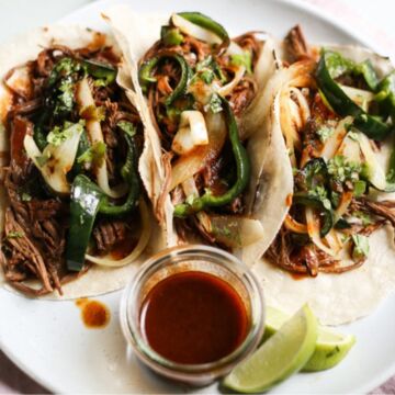 Brisket tacos