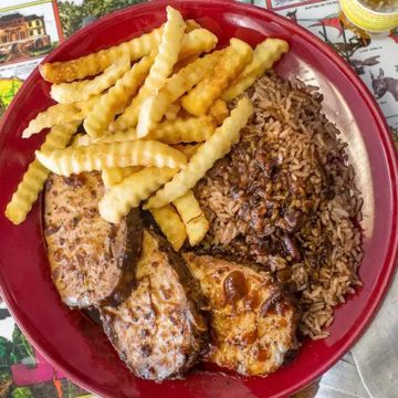 Jerk Pork Dinner