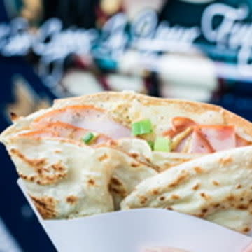 Ham & Cheese Crepe