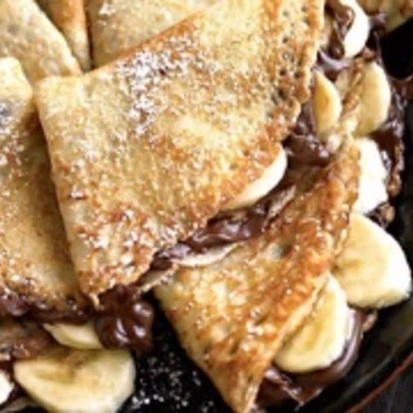 Nutella Banana Crepe