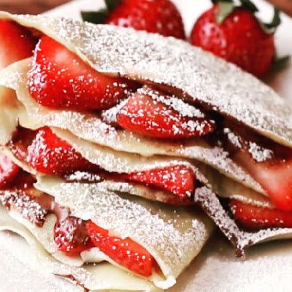 Gingerbread Speculoos Cookie Butter Dessert Crepe