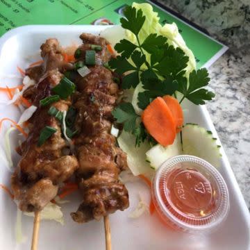 Thai BBQ Chicken Skewer
