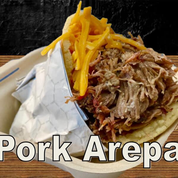 Pork Arepa