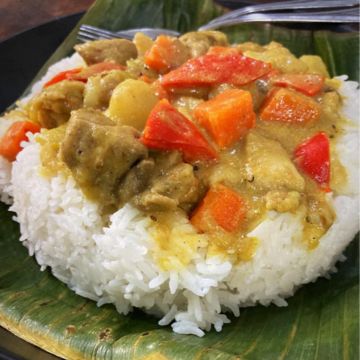 Chicken Curry Plate