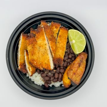 Pollo Empanizado (Breaded Chicken) Bowl