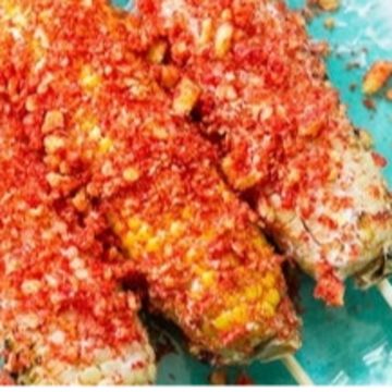 Hot Cheeto Street Corn