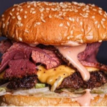 Reuben Smash Burger