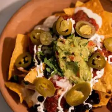 Chicken nachos