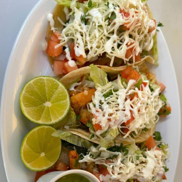 SHRIMP TACOS