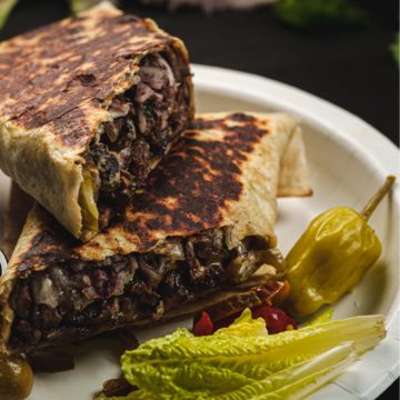 Beef Shawarma Wrap