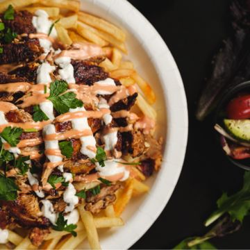 Chicken Shawarma Fries