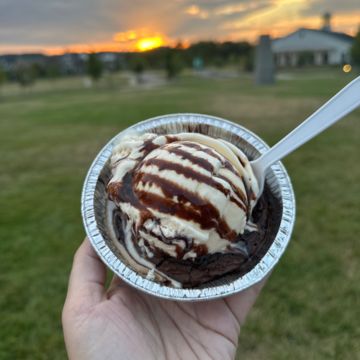 Brownie Sundae