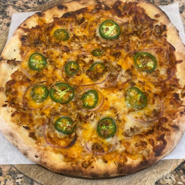 March Pizza Special : Bawk-Bawk-Q