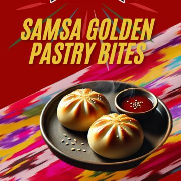 Samsa - Puff pastry filled with meat or vegetables