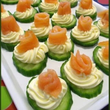 Salmon and cheese spread