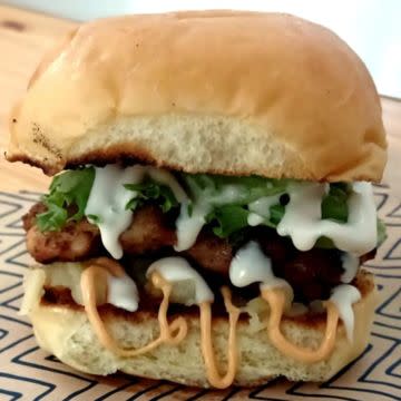 Chic-Pine Burger