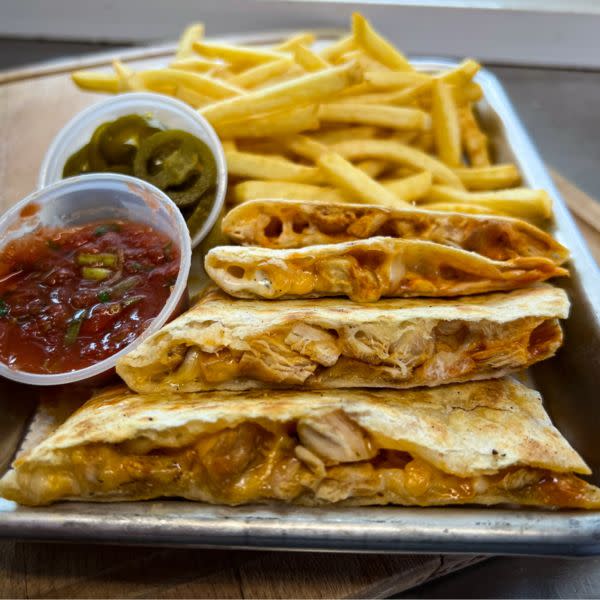 Honey Hot Chicken Quesadilla