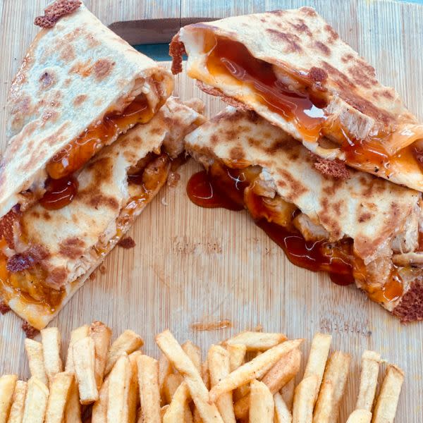 Honey Hot Chicken Quesadilla