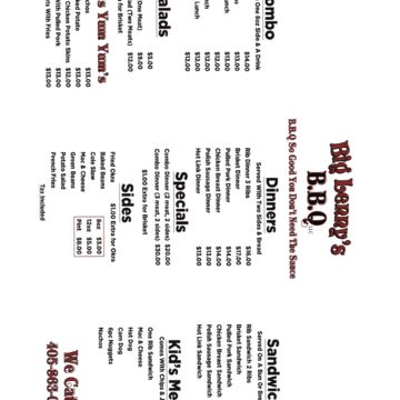 Big Lennys BBQ LLC