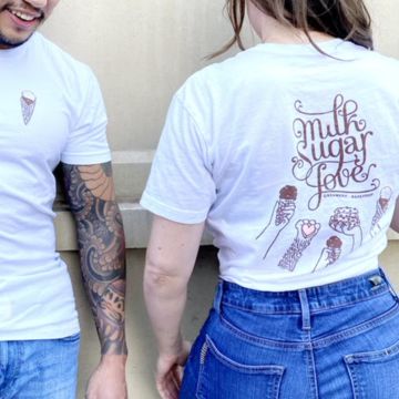 Milk Sugar Love Tee