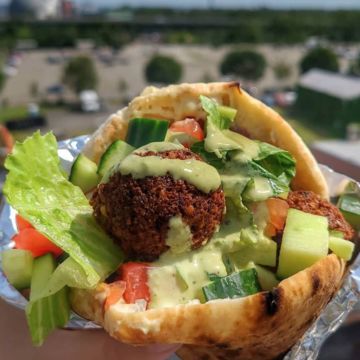 Falafel in a Pita 