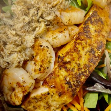 Green Salad (plain or add Protein)