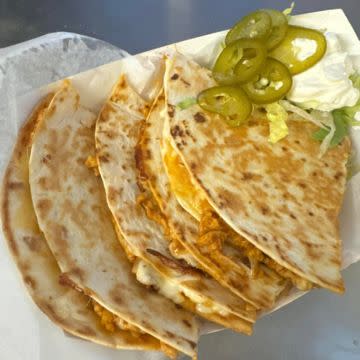 Butter Chicken Quesadilla