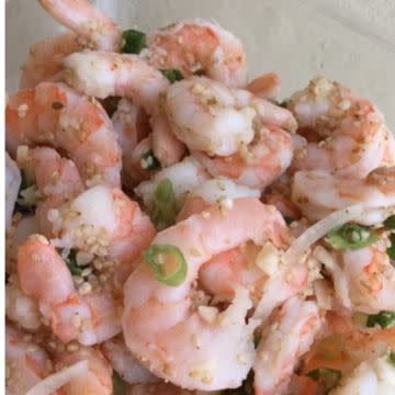 Garlic Shrimp Poké