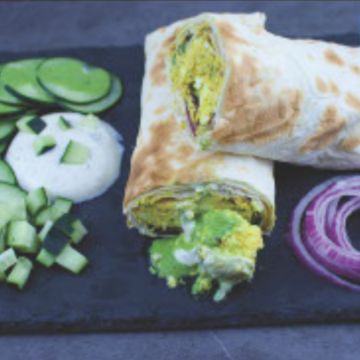 Paneer Tikka Wrap