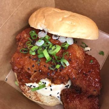 Korean Fried Chicken Sandwich