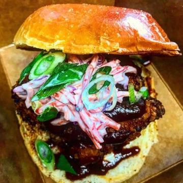 BBQ Fried Chicken Sandwich