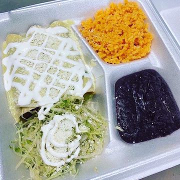 Enchiladas Plate 