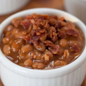 Barbecue Beans with Bacon