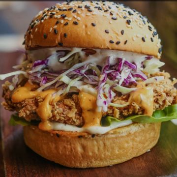 Thai Basil Fish Burger