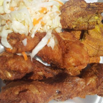 Caribbean Fried Bone -in Chicken