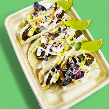 Tacos (3) - NOT A TO GO BOX (V) (Can be GF)
