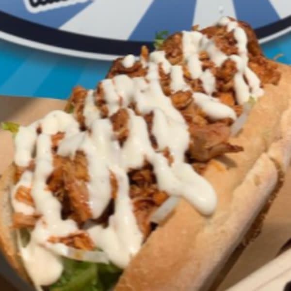 Nashville Hot Smokey Chicken Po-Boy