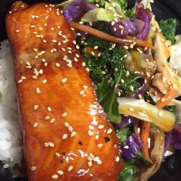 Salmon Teriyaki KAOW Bowl