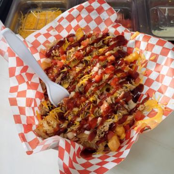 Smokin' Loaded Pork Fries