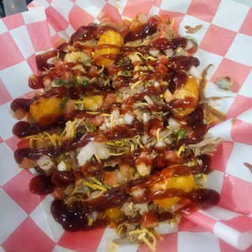 Smokin' Loaded Pork Taters