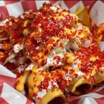 Cheetos Style Taquitos