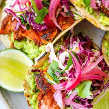 Salmon Tacos