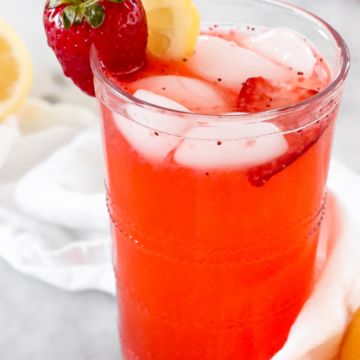 Strawberry Cheesecake Lemonade