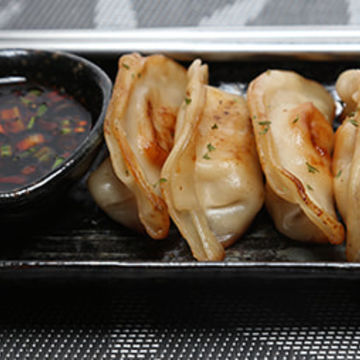 Pan-Seared Chicken Potstickers