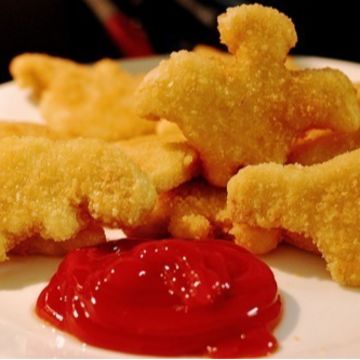Dinosaur Chicken Nuggets
